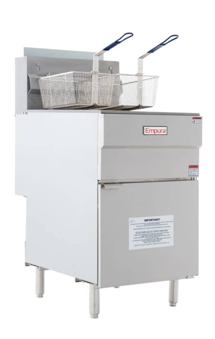Commercial stainless steel Empura deep fryer
